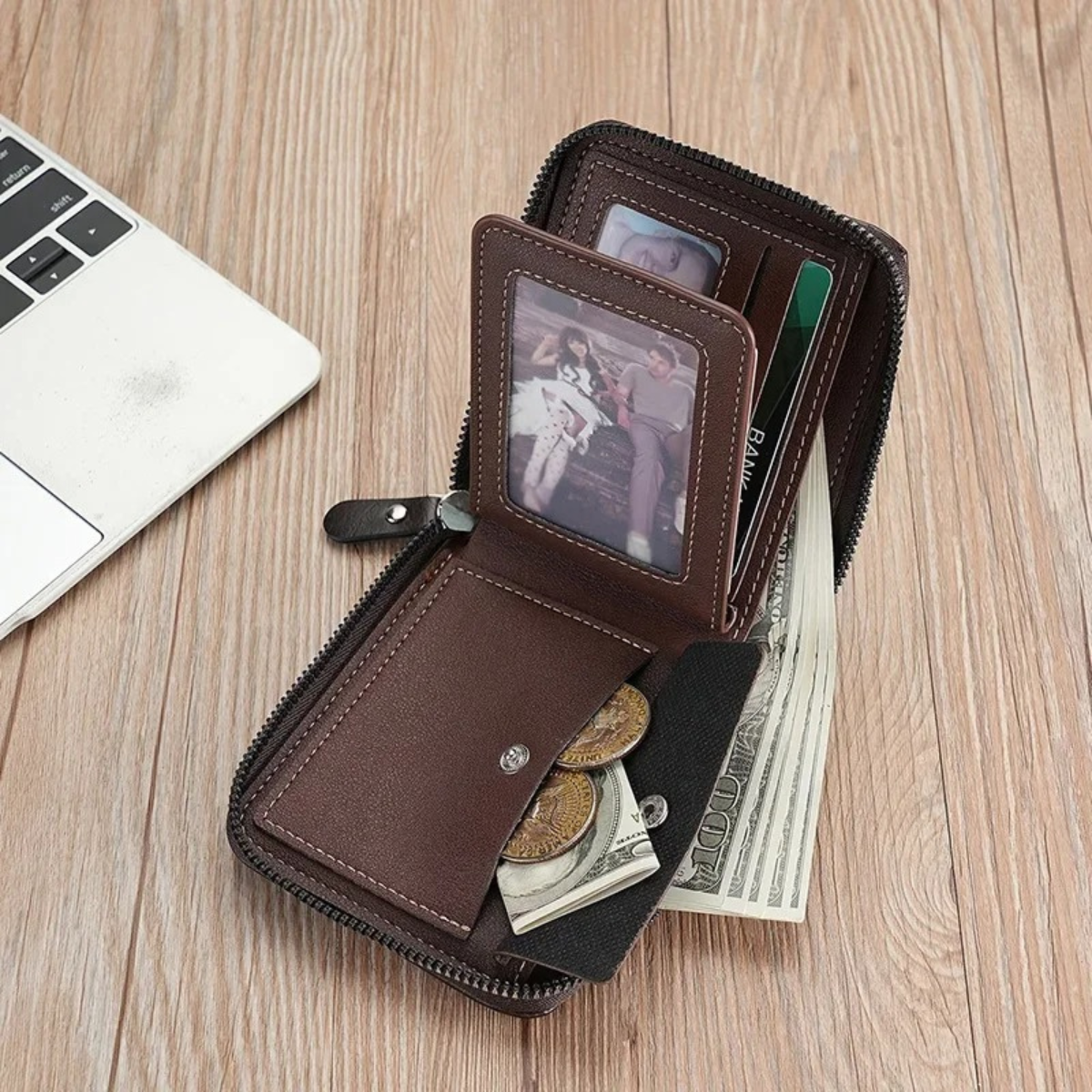 The Sherborne Men’s Luxury Leather Coin Purse Wallet