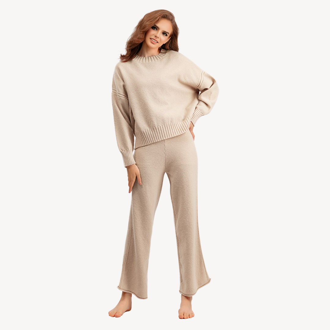 Women's Knit Loungewear Set