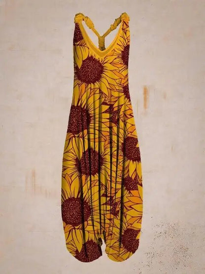 Chic Summer Sleeveless Women's Jumpsuit