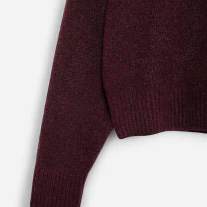 Women's turtleneck sweater - Warm vintage style with timeless elegance