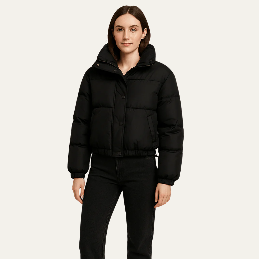 Women’s Boxy Cropped Puffer Jacket