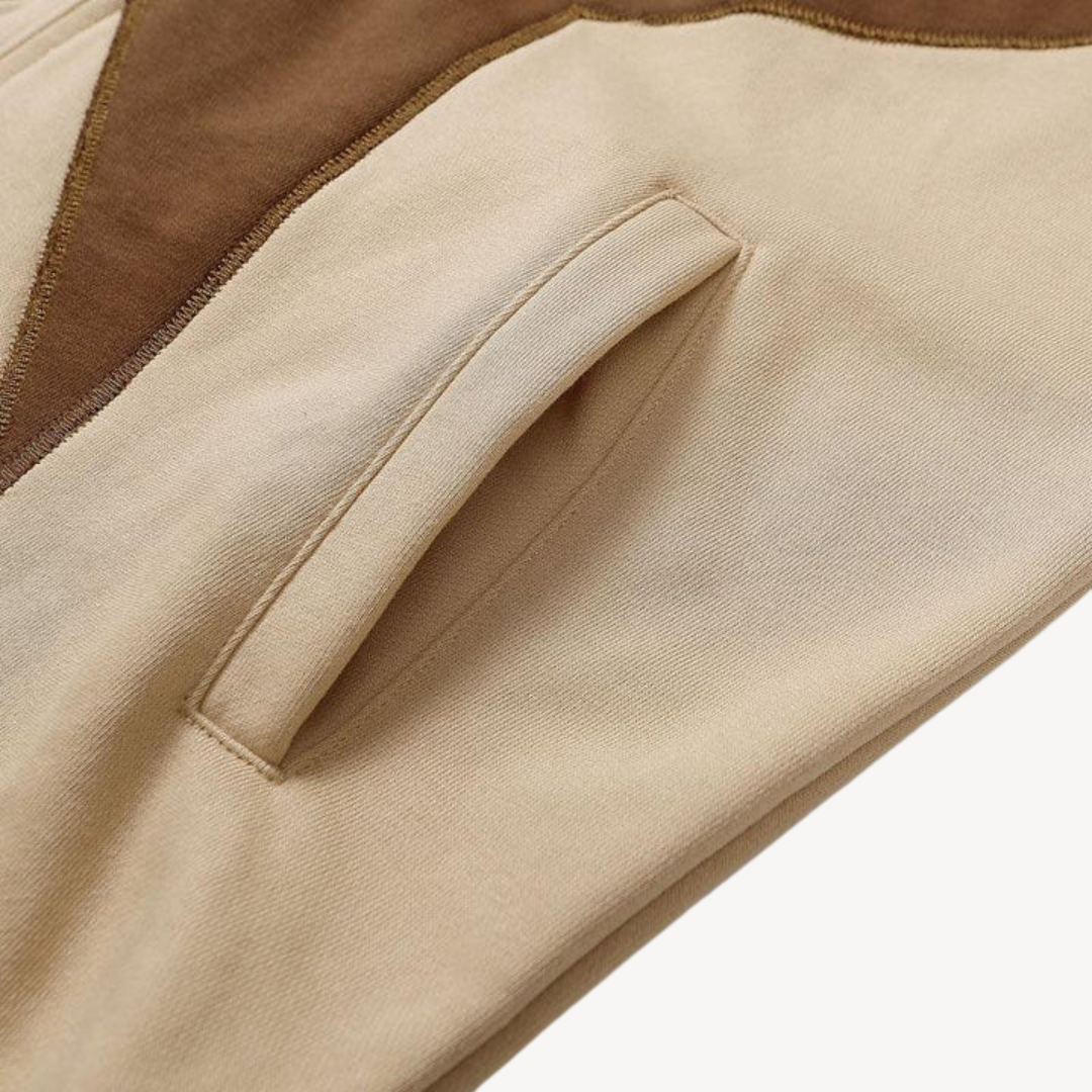 Men's Star Zip-Up Hoodie