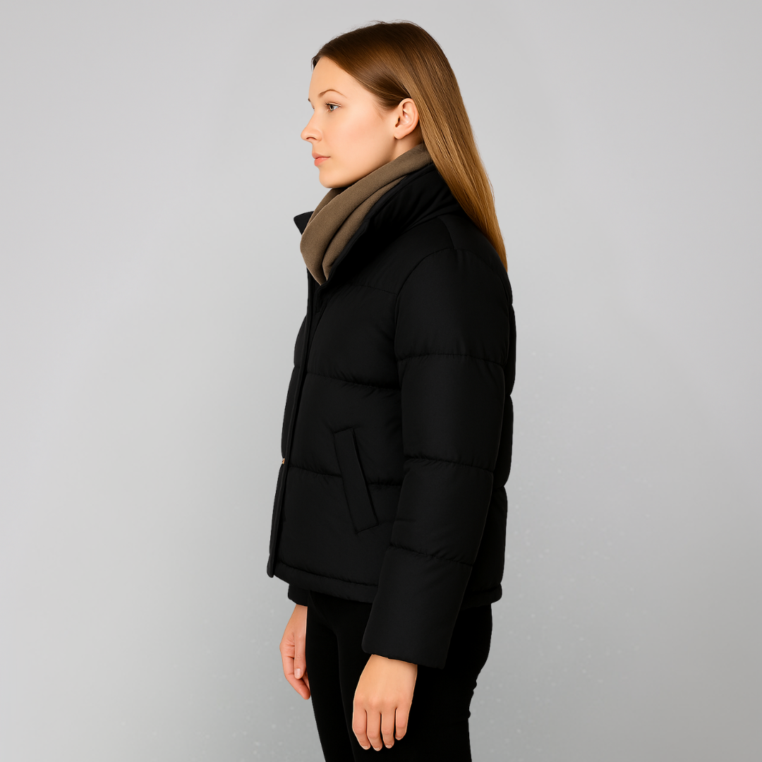 Yashi | Quilted Parka Jacket - Oversized Insulated Winter Outerwear for Women