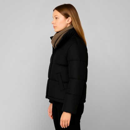 Yashi | Quilted Parka Jacket - Oversized Insulated Winter Outerwear for Women