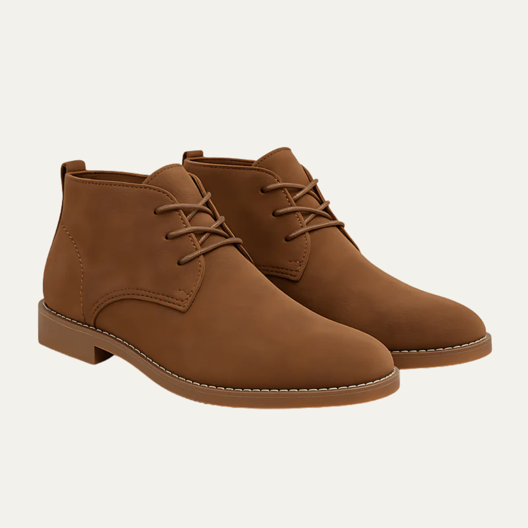 Men’s Minimalist Chukka Lace Up Boots