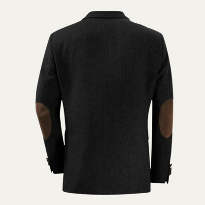 The San Cassiano Men’s Wool Blend Herringbone Tweed Blazer Jacket
