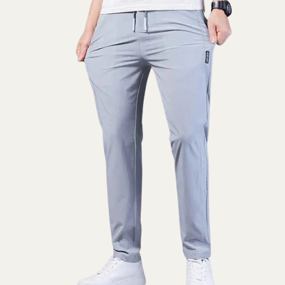 Men’s Slim Tapered Drawstring Trousers