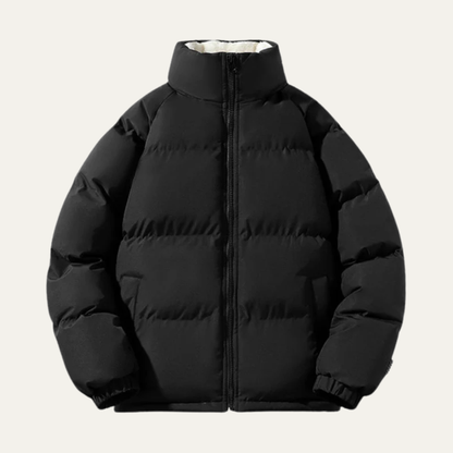 Men’s Reversible Sherpa Lined Puffer Jacket