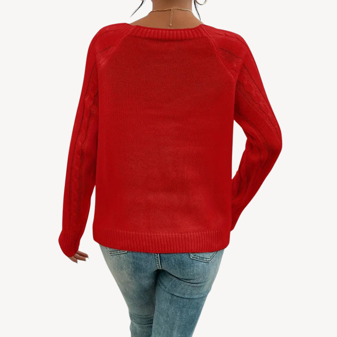 Women’s Button Detail Sweater