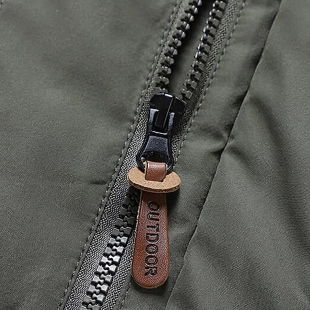 Winter Parka Jacket with Fleece Lining