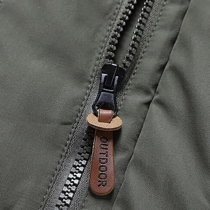 Winter Parka Jacket with Fleece Lining