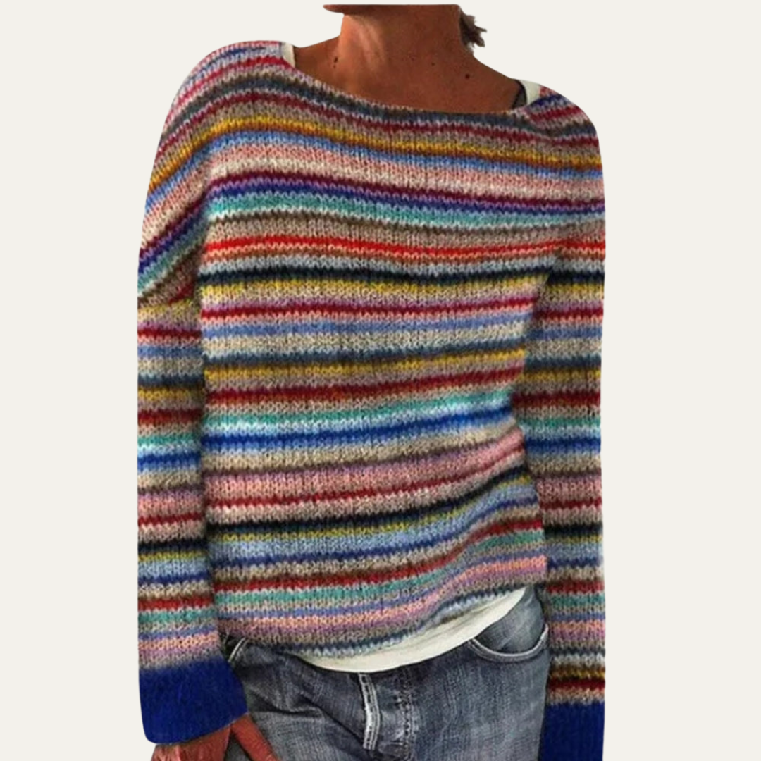 Women’s Striped Knitted Sweater