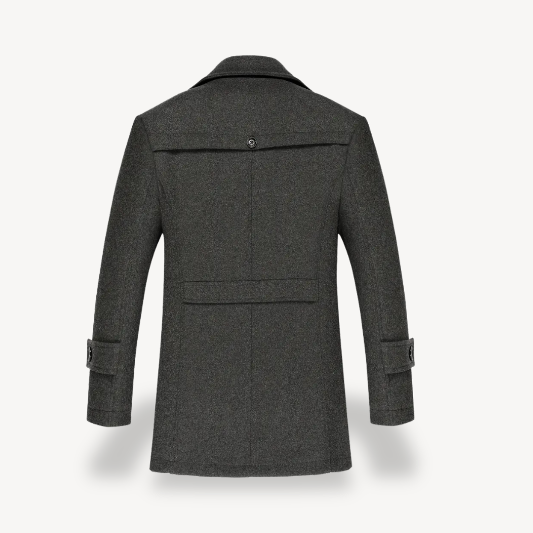 Winter Wool Coat Men