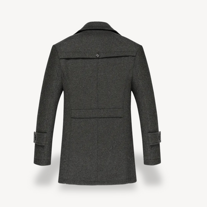 Winter Wool Coat Men