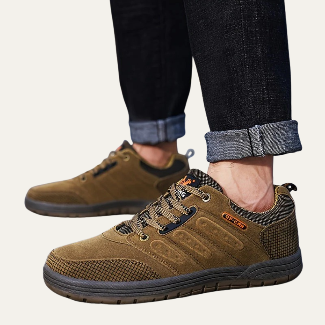 Men’s Low Cut Casual Synthetic Lace Up Shoes