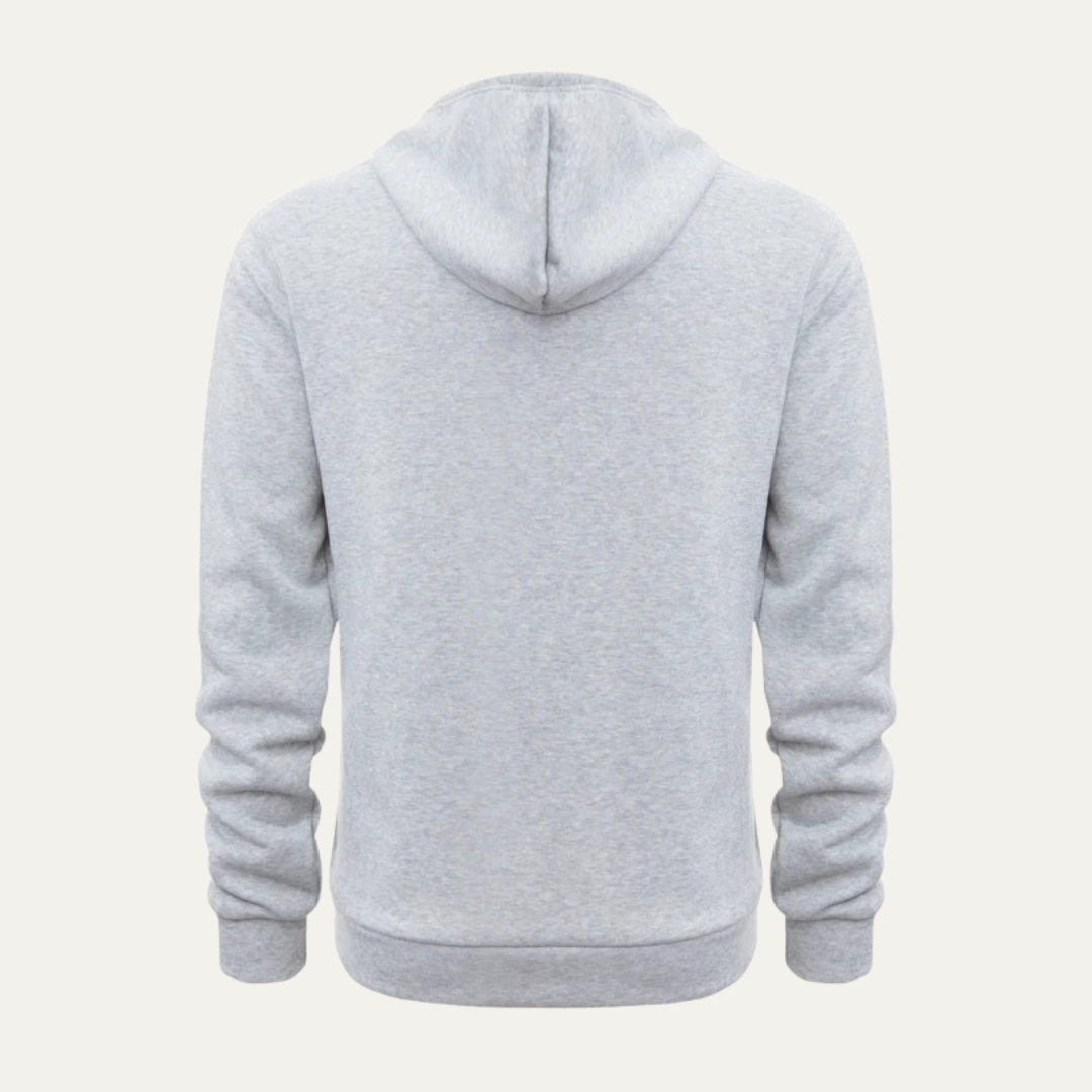 Men’s Utility Pocket Hooded Partial Zip Sweatshirt