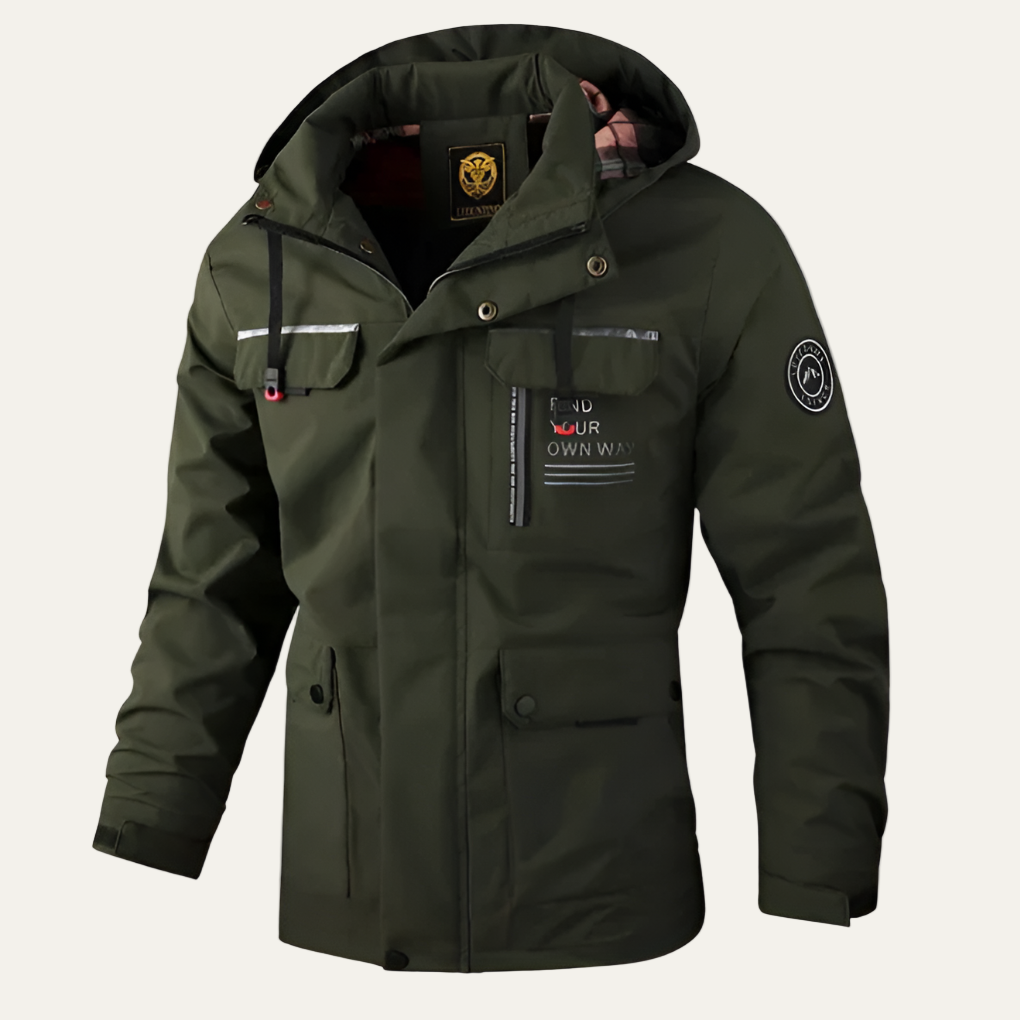 Men’s Mid Length Casual Parka Jacket