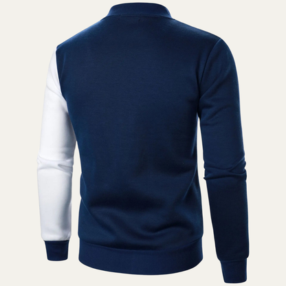The Costa Rei Men’s Lightweight Colour Block Zip Up Jacket