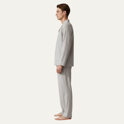 Men’s Classic Notched Collar Pajama Set