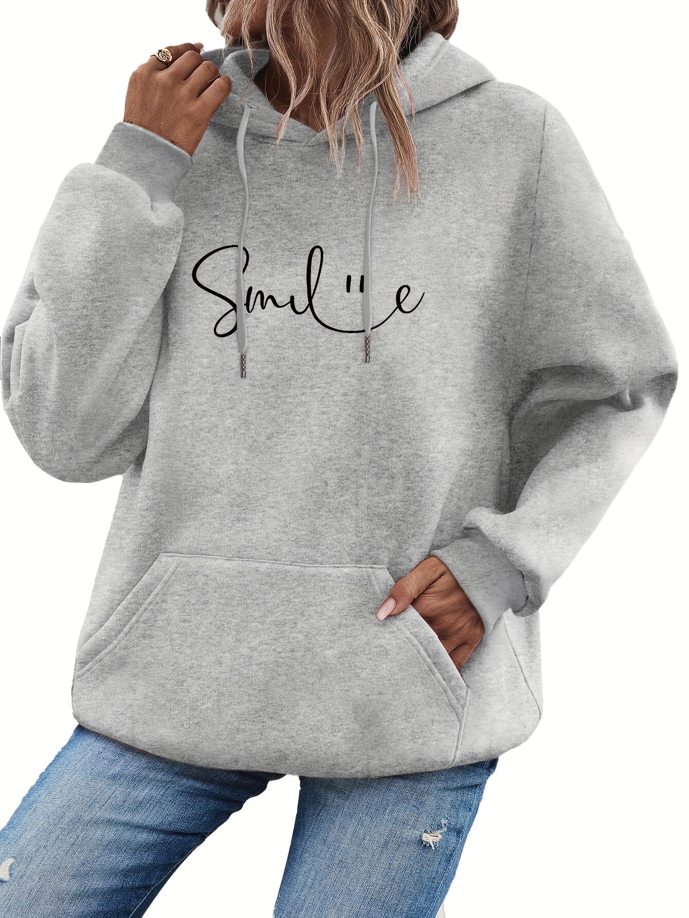 Cozy Women's Funny Hoodie with Pouch Pocket