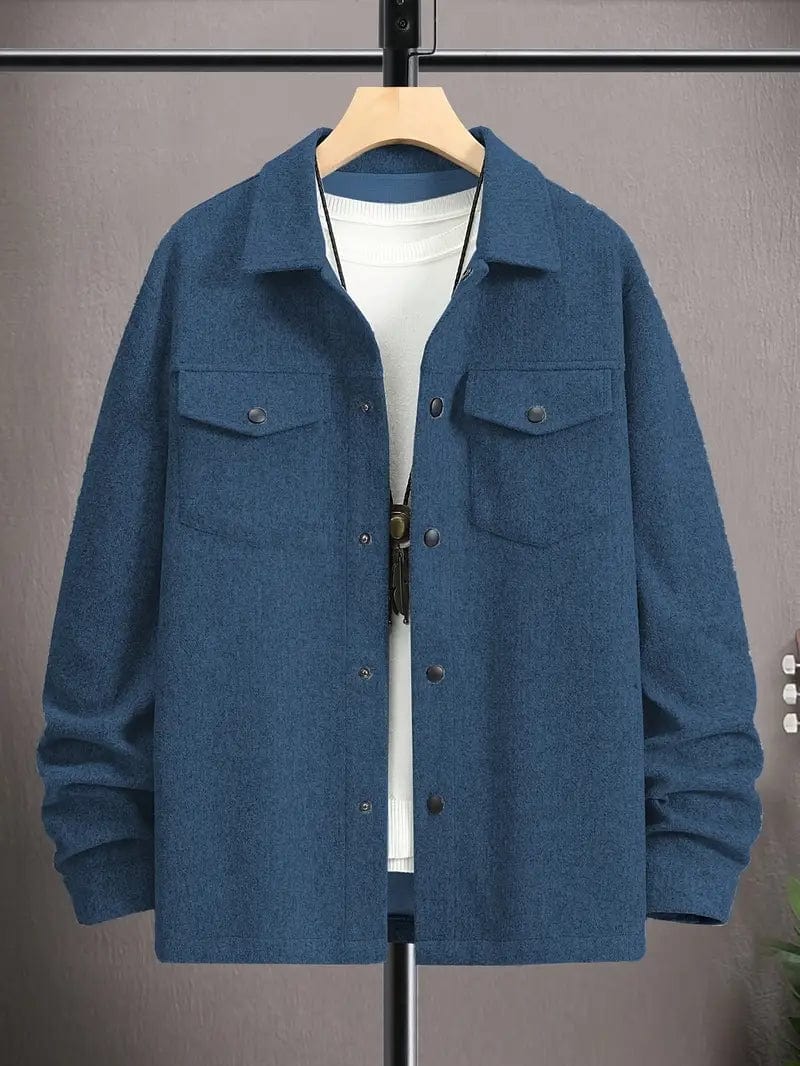 Stylish Men's Casual Jacket - BritishElegance