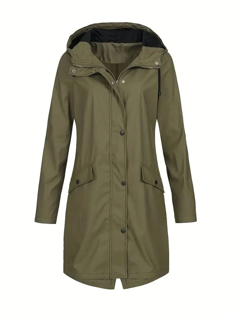 Warm Hooded Winter Coat - Classic Casual Design