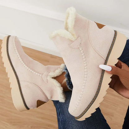 Glacia – Classic Fur-Lined Women’s Snow Booties