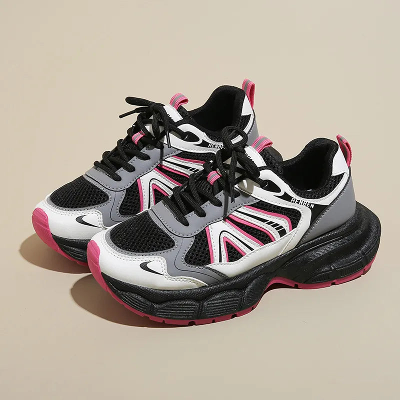 Women's Lightweight Running Sneakers - BritishElegance