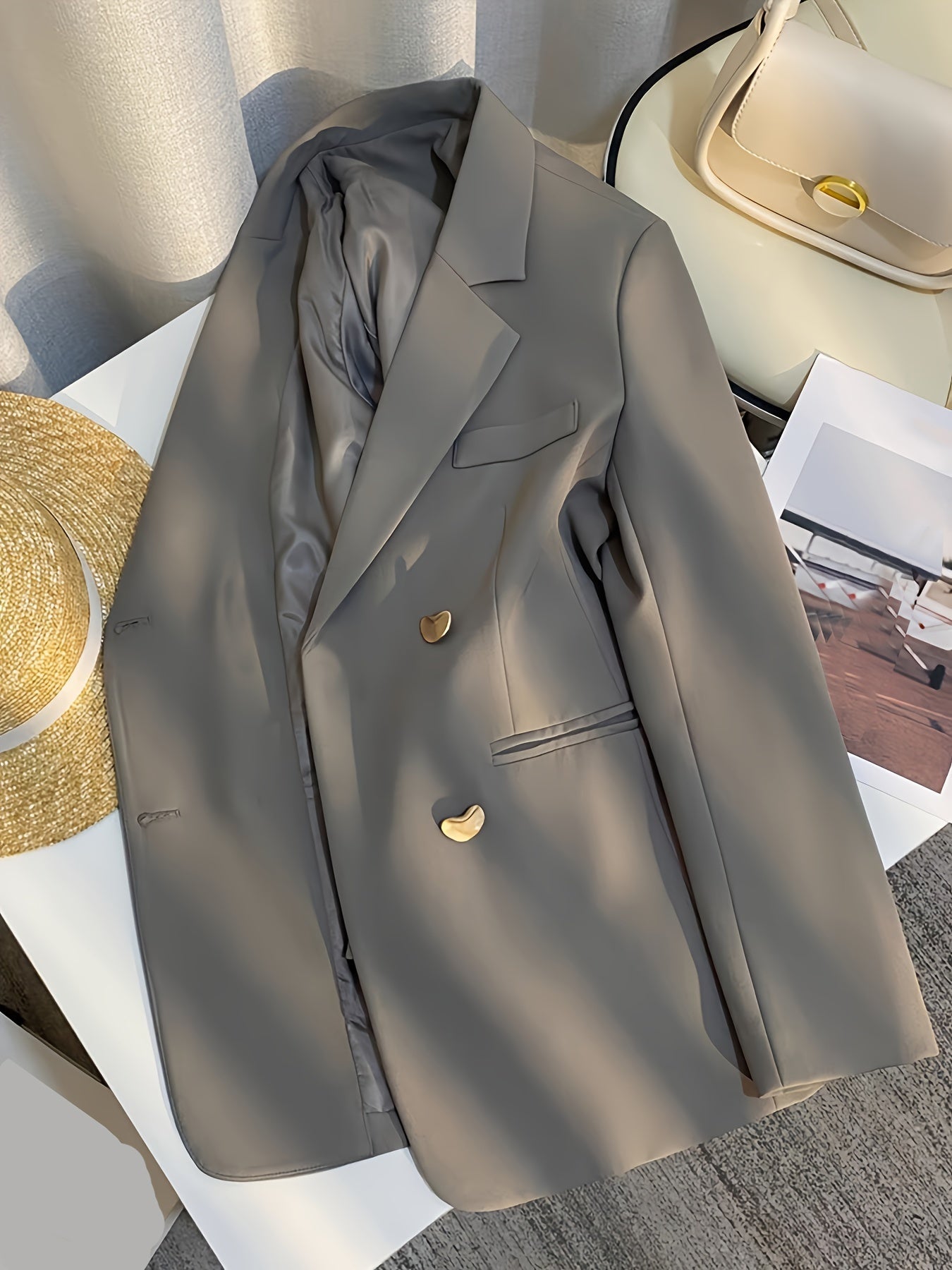 Classic Fit Women's Winter Smart Blazer Jacket