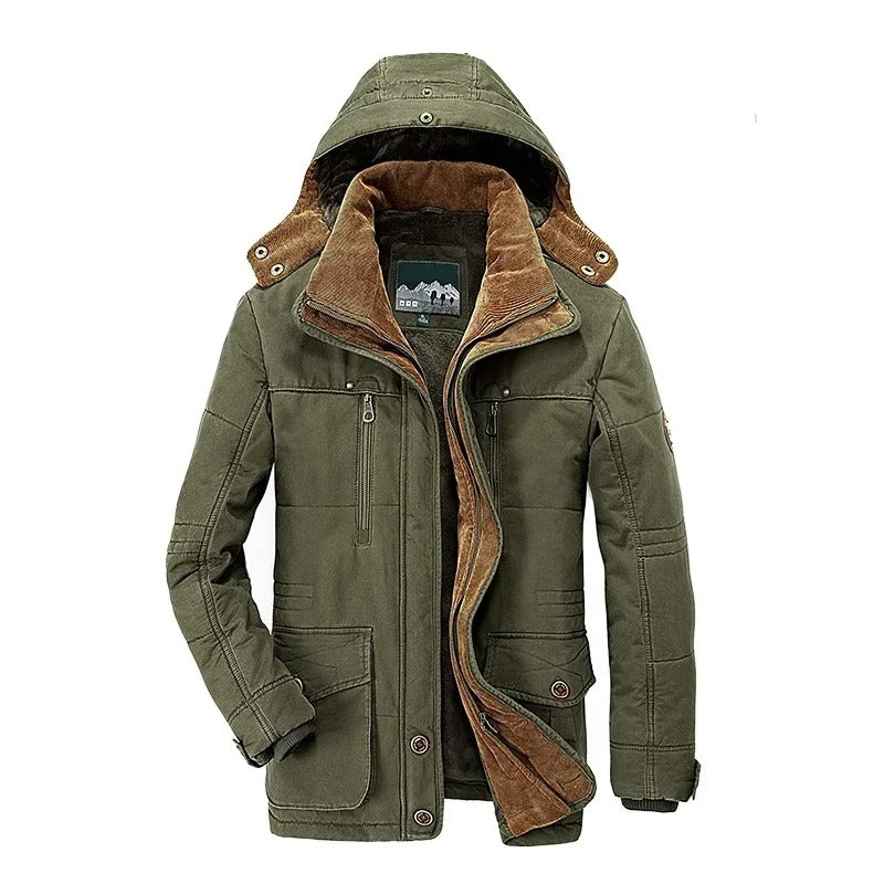 Warm Waterproof Hooded Jacket
