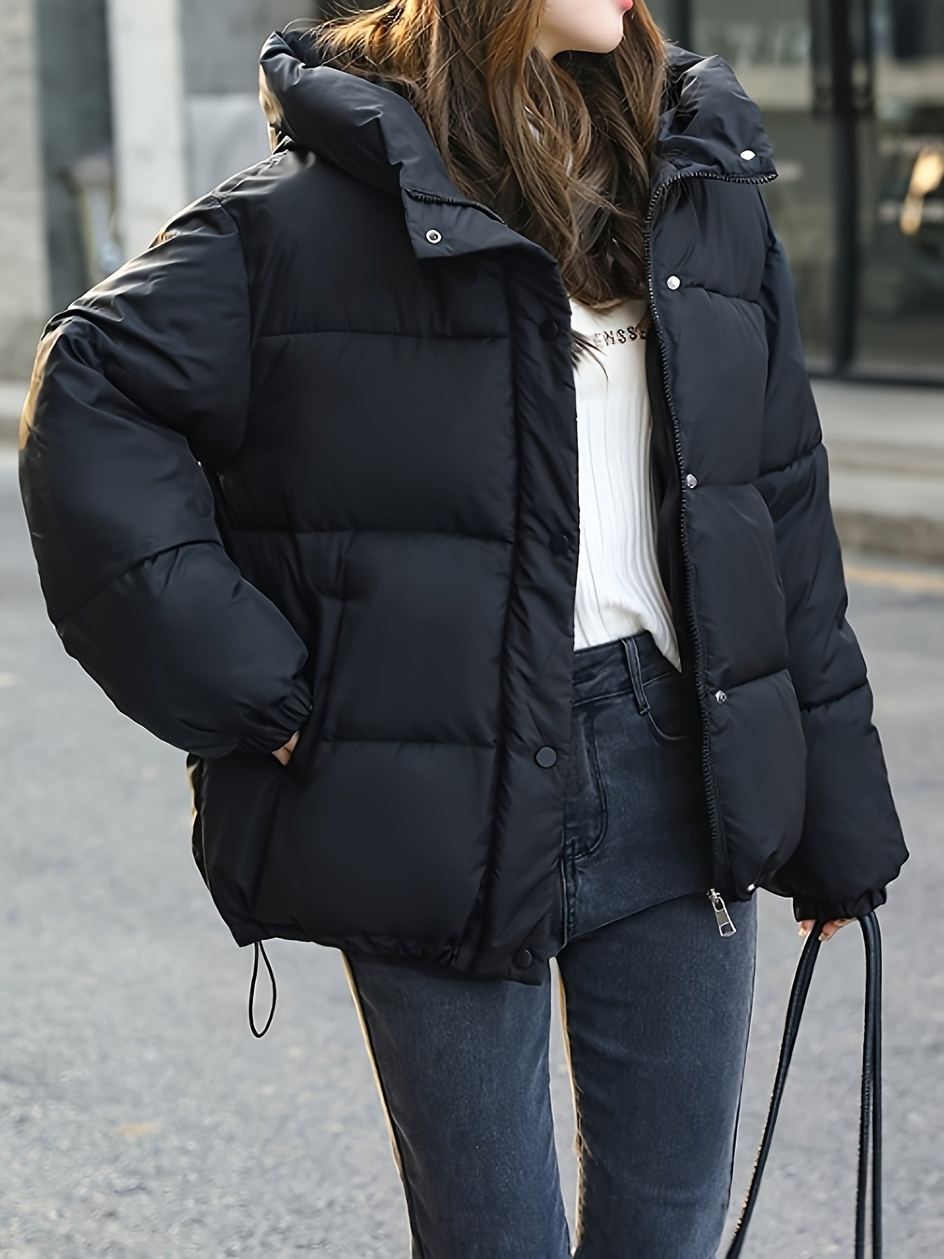 Nadia – Women’s Short Warm Puffer Jacket
