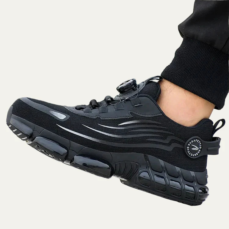 Men’s Futuristic Mesh Sneaker with Rotary Lacing System
