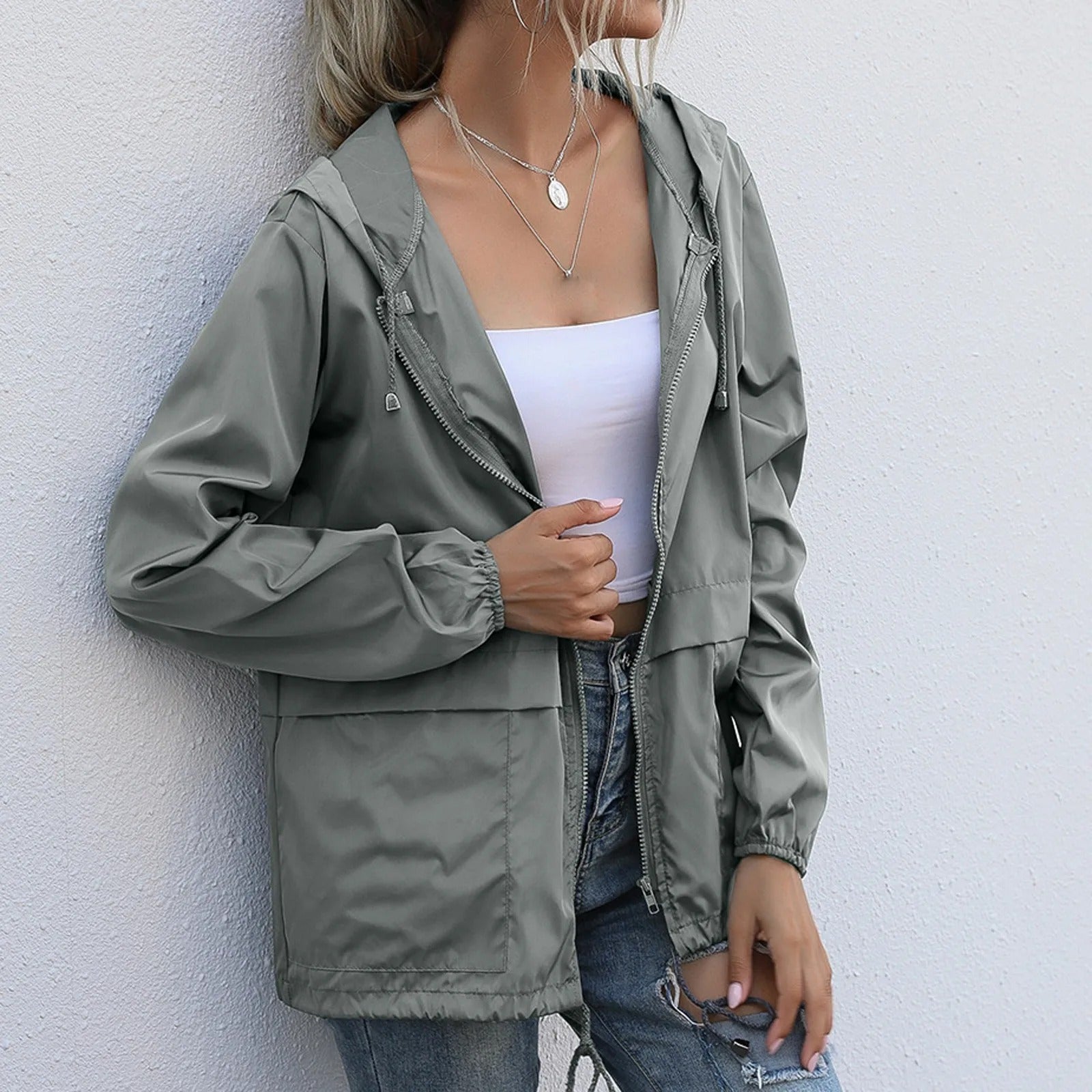 Classic Lightweight Hooded Jacket - BritishElegance