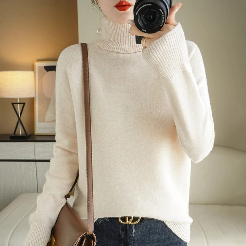 Ladies' Crew Neck Sweater Top