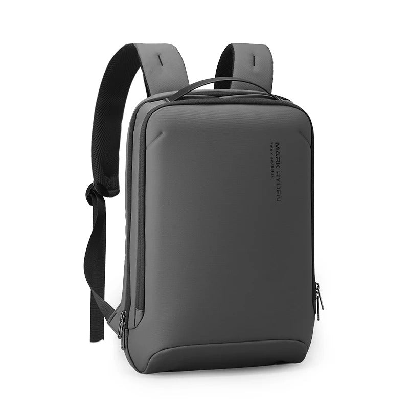 Lightweight Compact Laptop Rucksack Black Grey Durable Case