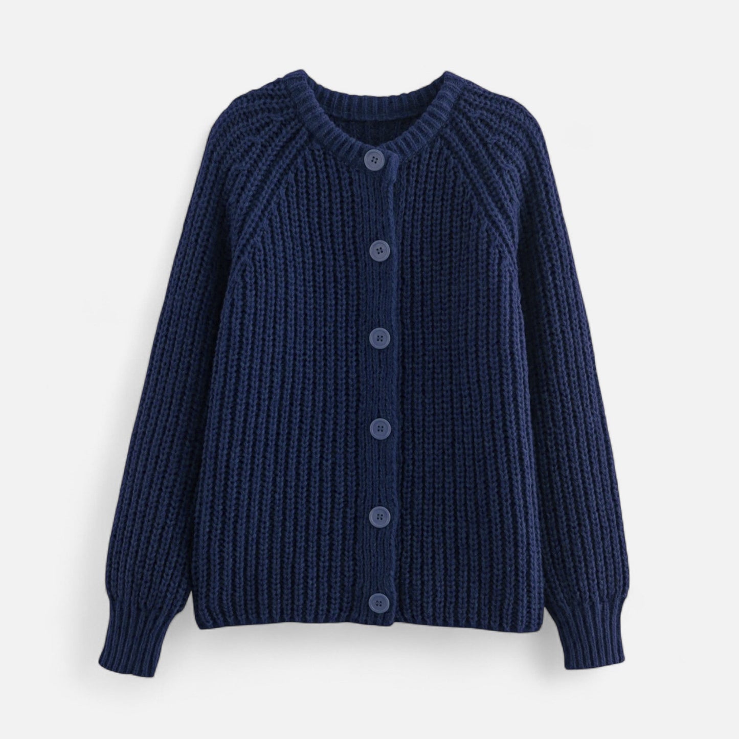 Women's knitted cardigan - vintage look with modern elegance