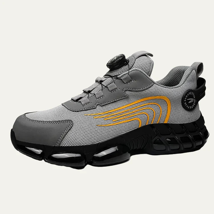 Men’s Futuristic Mesh Sneaker with Rotary Lacing System