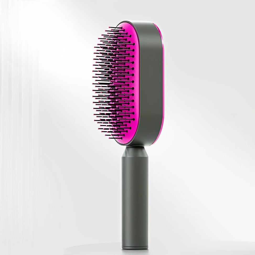 Easy Clean Detangling Hair Brush - BritishElegance