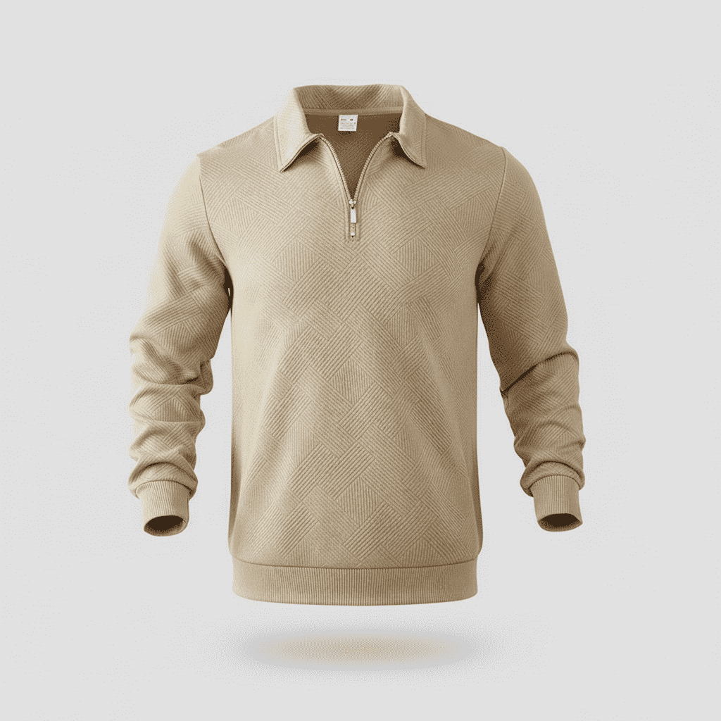 Men’s Cashmere Zipper Sweater