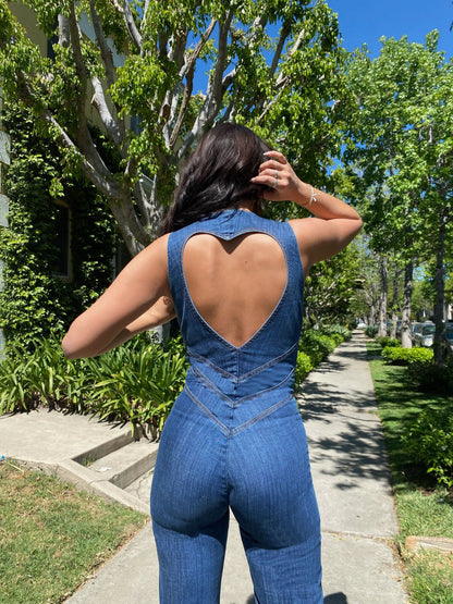 Verena – Women's Denim Jumpsuit