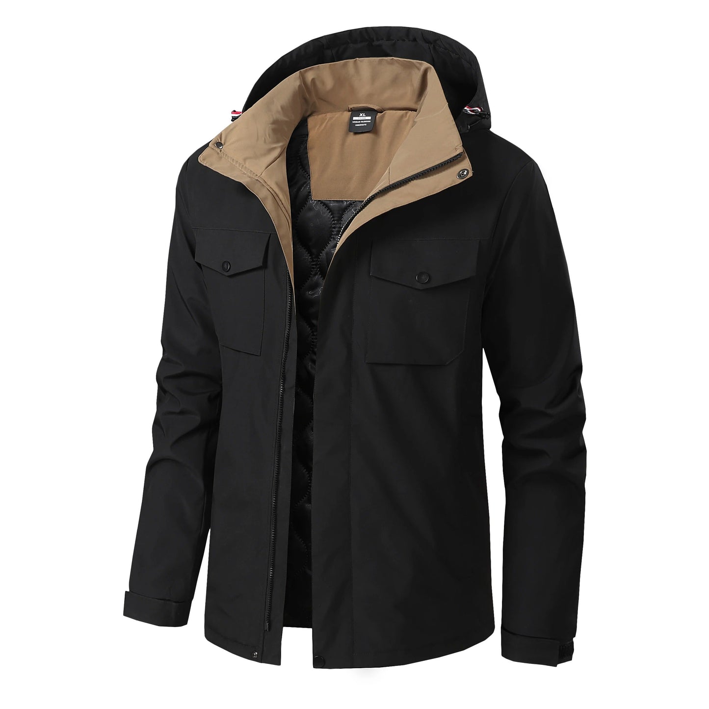 Waterproof Hooded Parka Jacket - BritishElegance
