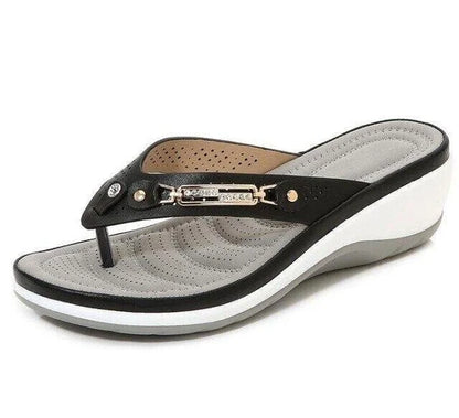 MarleyShoes™ | Soft Padded Flip Flops Thong Sandals