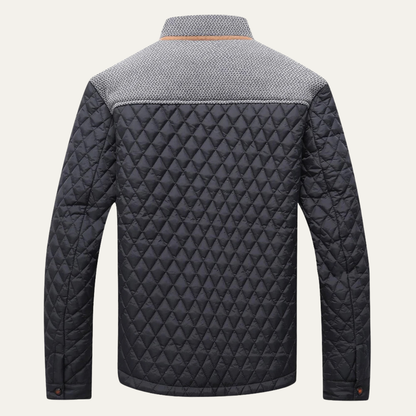 The San Marco Men's Lightweight Padded Quilted Bomber Jacket