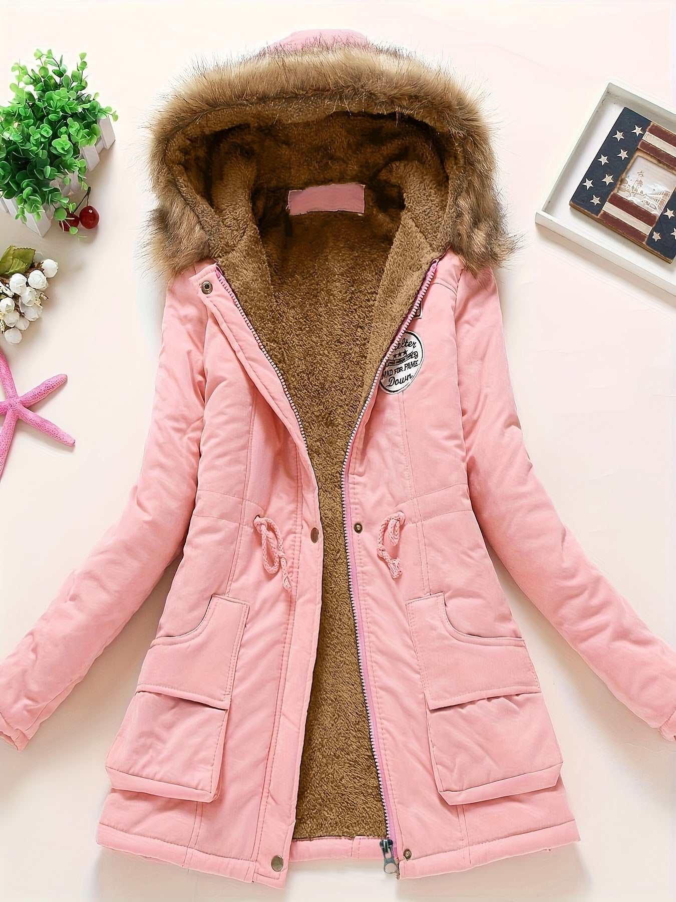 Waterproof Ladies Winter Coat with Hood