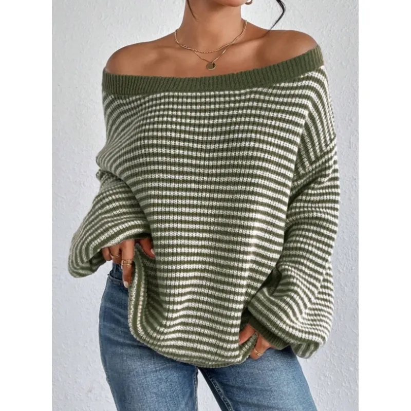 Fae | Women's Knitted Sweater | Off Shoulder