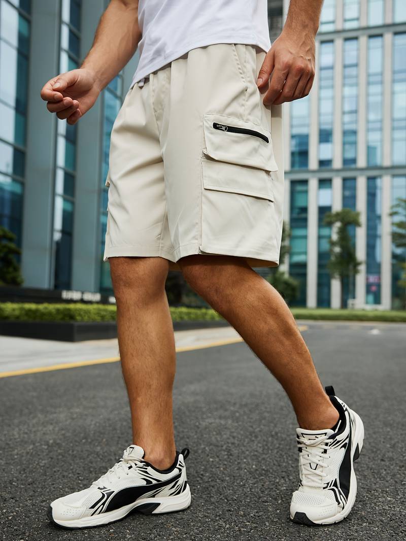 Men's Samuel Solid Cargo Shorts