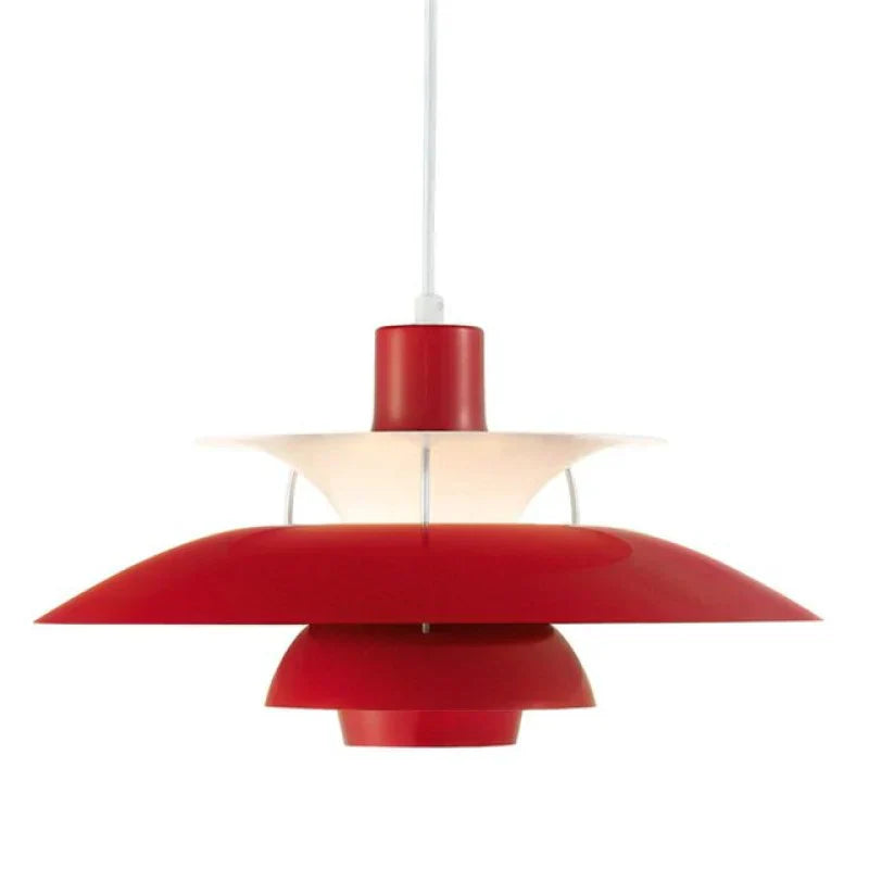 Bright Colored Glass LED Pendant Light Fixture