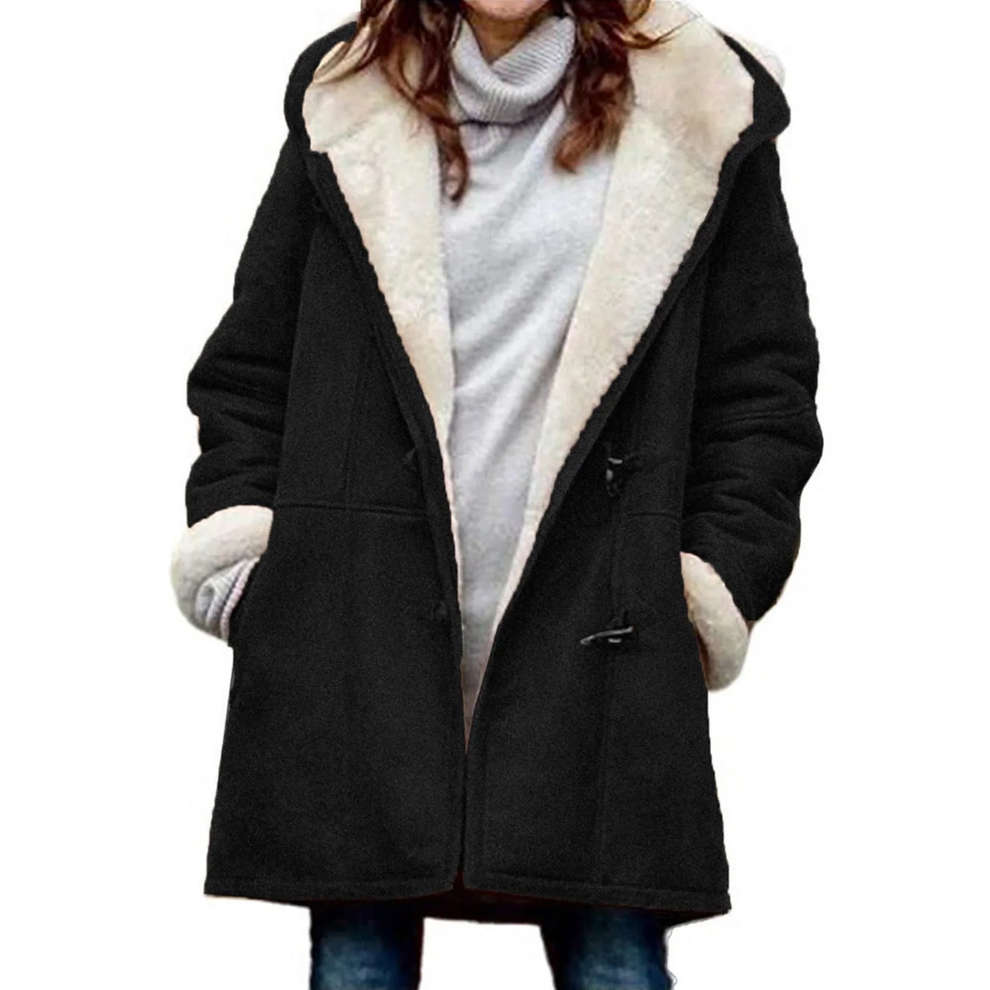 Waleria | Ladies duffle coat | Warm and timeless