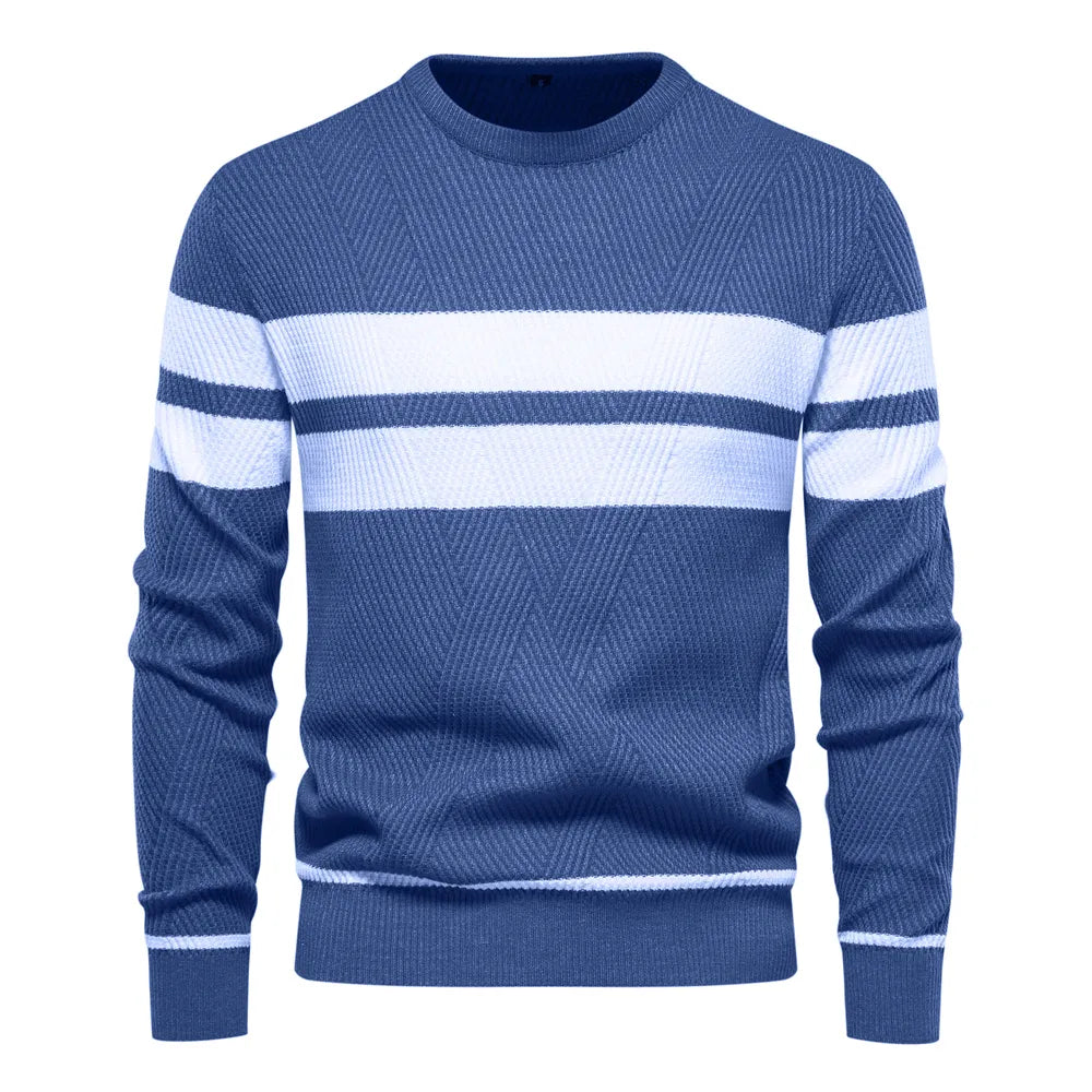 Classic Men's Chunky Knit Sweater