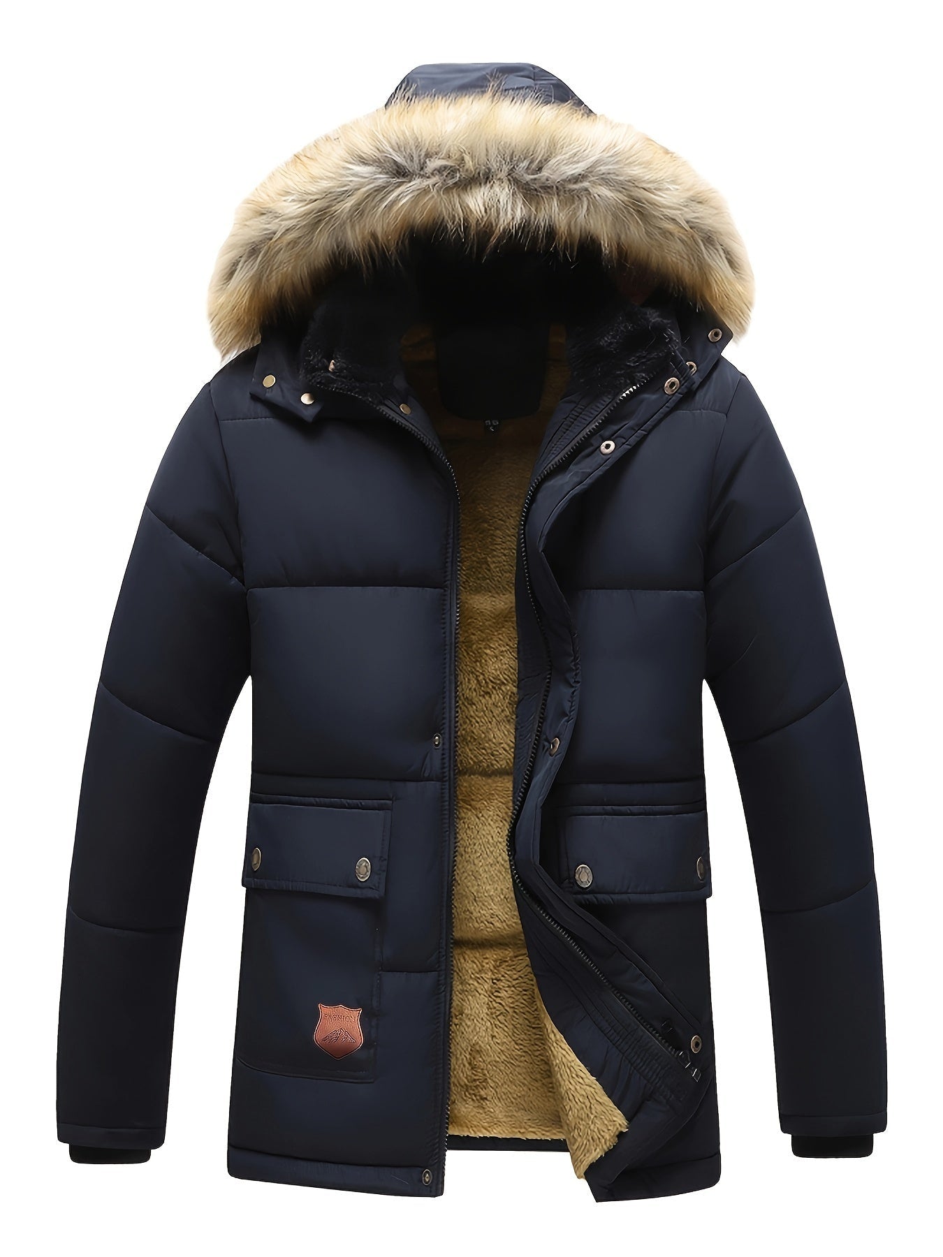 Warm Waterproof Men's Winter Coat